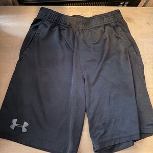 Under Armour Men's Charcoal Athletic Shorts